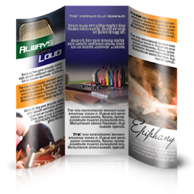 Brochures 11" x 17"